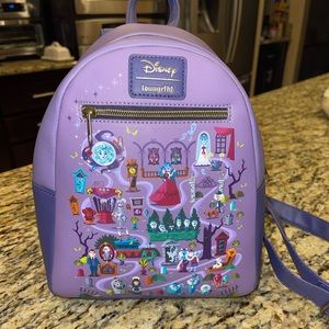 Disney Loungefly Haunted Mansion Mini Backpack